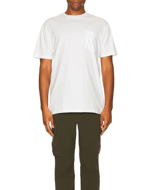 2 Pack Pocket Tee En. Taille Also En S Beams Plus pour homme en coloris White