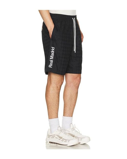 Real Madrid Cf Black Defender Shorts for men