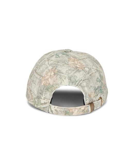 Museum of Peace & Quiet White Wordmark Camo Dad Hat