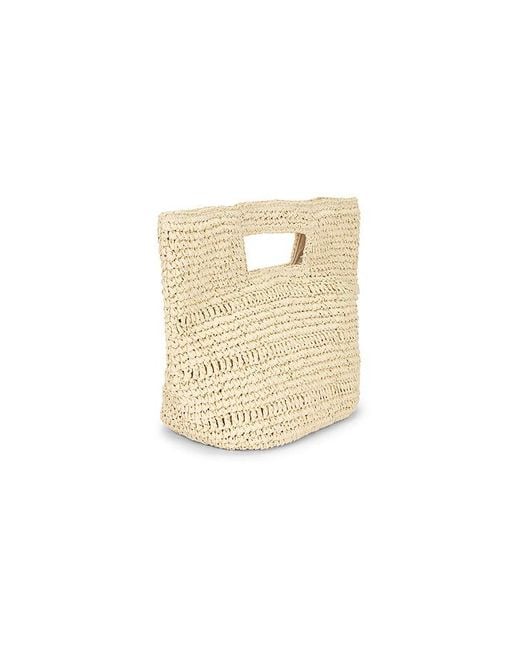 Nikki Beach Natural Malaga Top Handle Bag