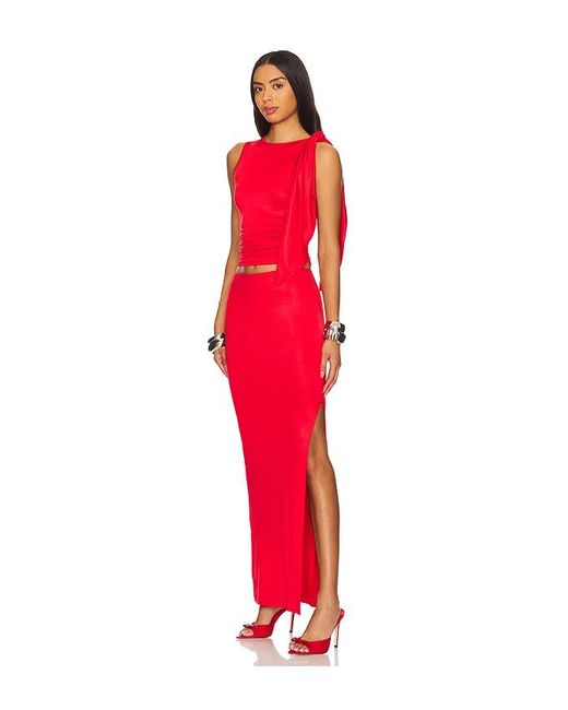 superdown Red 2-Teiliges Maxikleid Juli