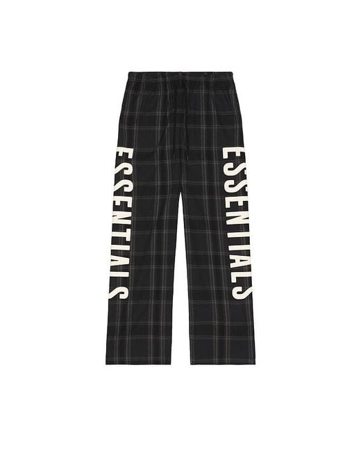 Fear Of God Black Lounge Pant for men
