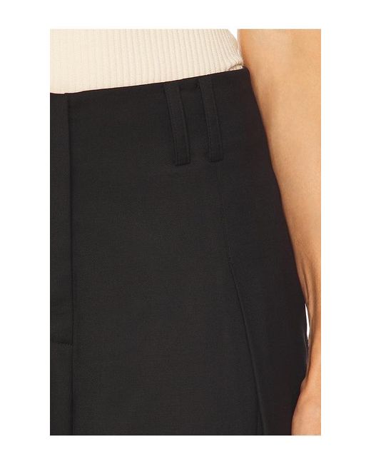 AYA MUSE Black Side Seam Trousers