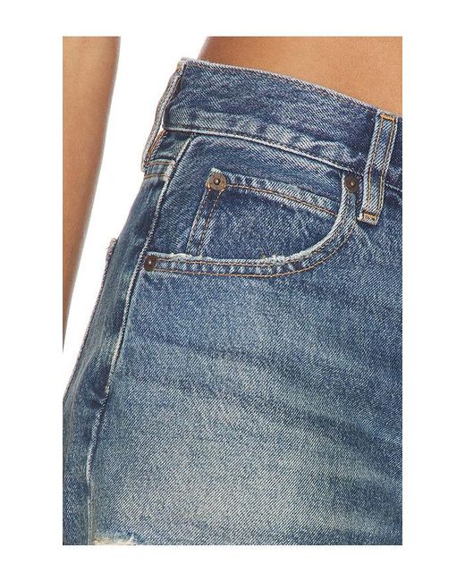 FRAME Blue The Hang Short