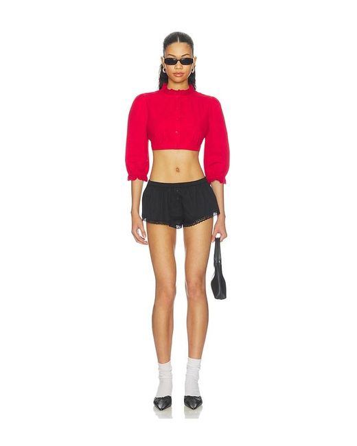 Lioness Red Totti Top