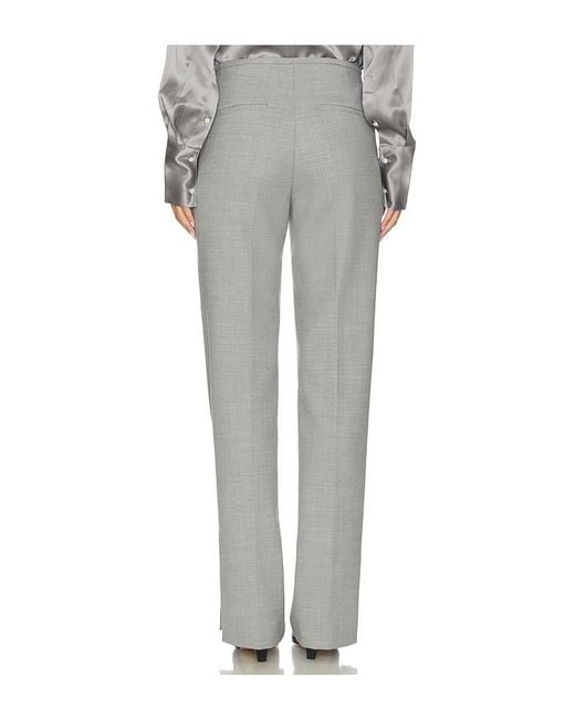 Helmut Lang Gray Low Rise Trouser