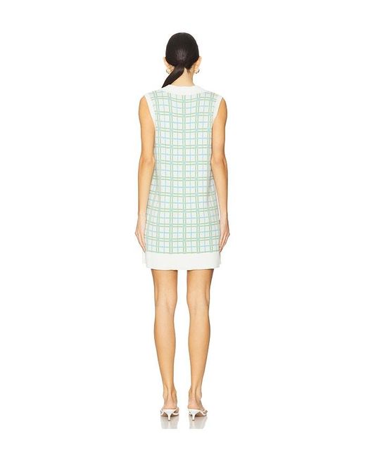 Vestido Tipo Suéter Con Tirantes Hartford En Color Blanco Talla (También En S, Xs, Xl) Show Me Your Mumu de color White