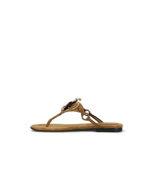Isabel Marant Metallic Sandale Elato
