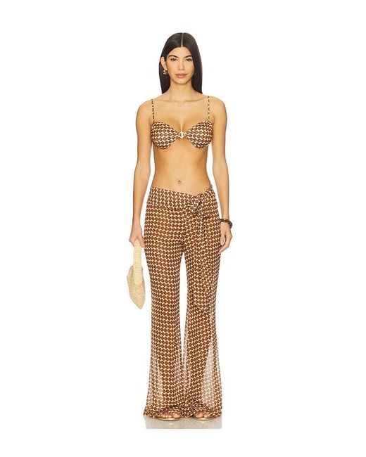 Bananhot Natural Bowie Wide Leg Pants