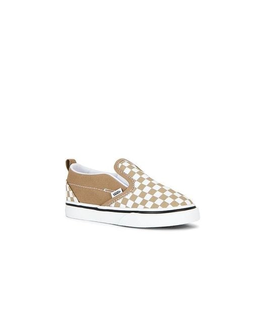 Vans White Toddlers Slip On Sneaker