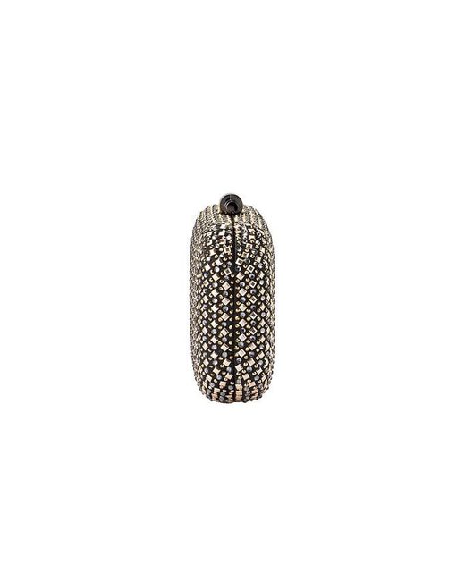 Olga Berg Black Ellen Hotfix Clutch