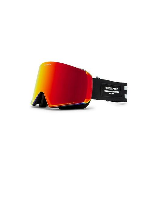 White/space Red Brille Icon