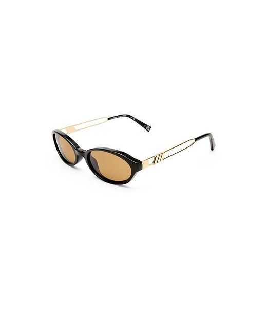 Le Specs Black Lunita Sunglasses