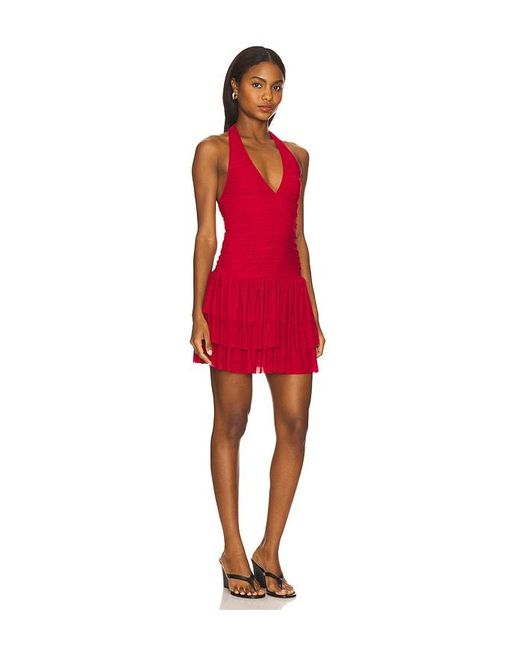 Nia Red Kathleen Dress