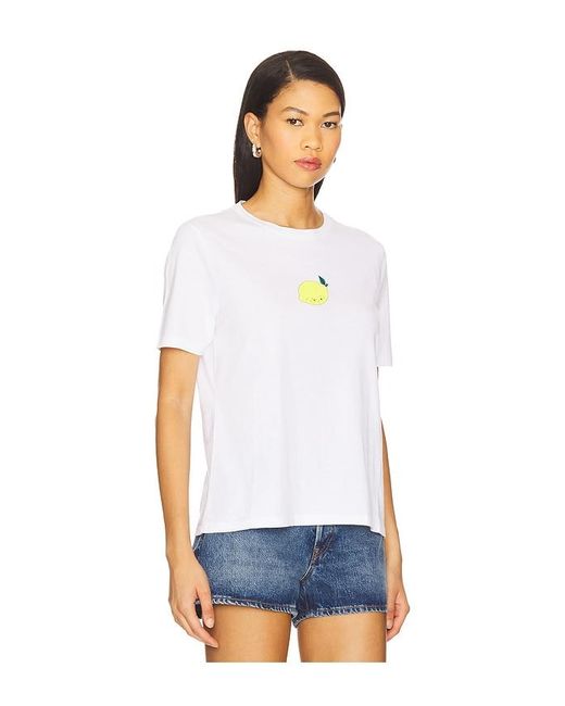 Kule Blue The Modern Lemon Tee