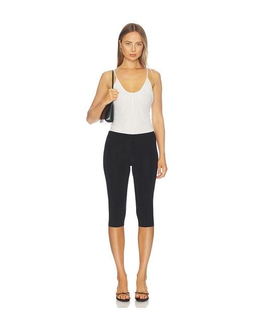 L'Agence White 'Agence Gelina Ruched Bodysuit