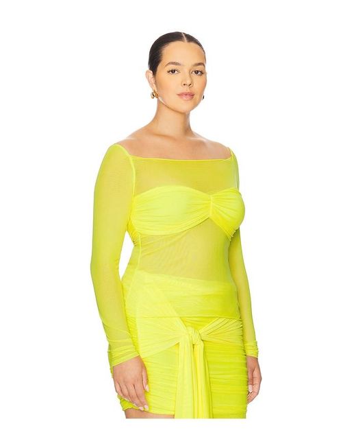 AFRM Yellow Oberteil Eagan