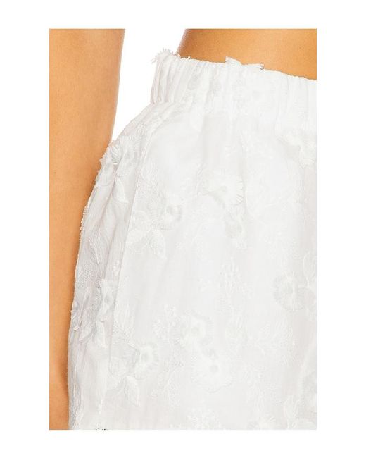 Siedres White Shol Short