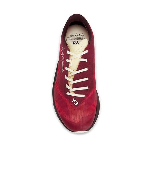Y-3 Red Adizero Rc6 Sneaker for men