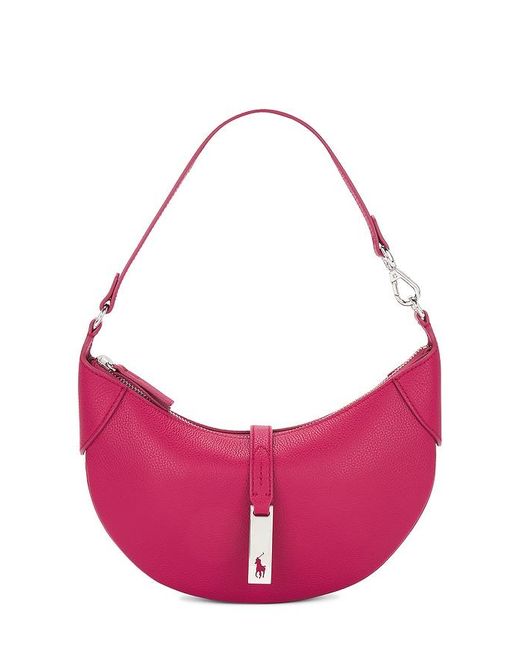 Bolso small shoulder Polo Ralph Lauren de color Pink