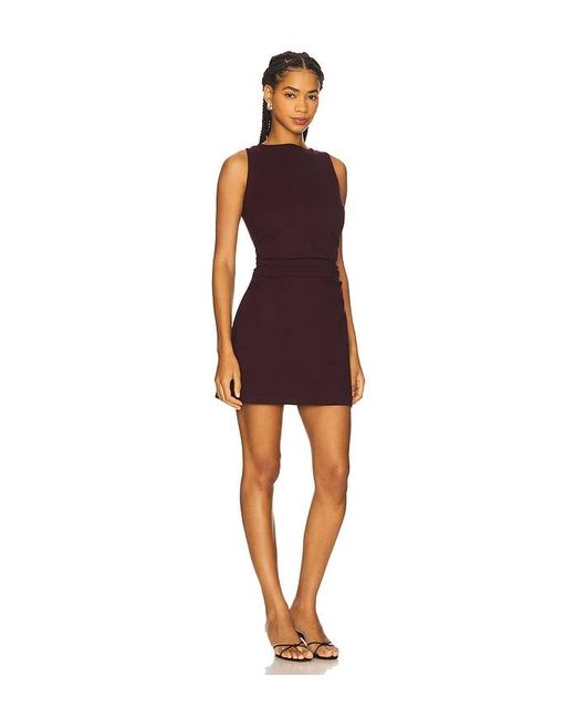 For Love & Lemons Red Pauline Mini Dress