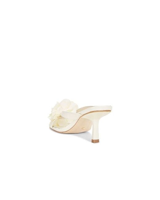 Raye White Flor Heel