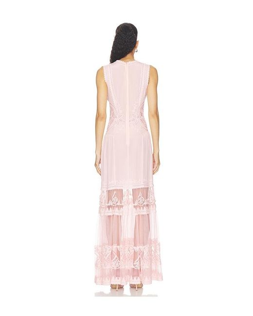 Ulla Johnson Pink Florence Sleeveless Silk Dress