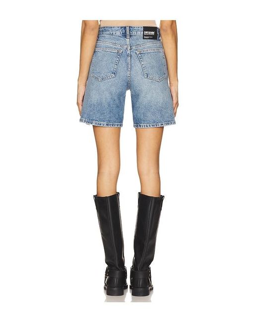 Dr. Denim Blue Arch Shorts