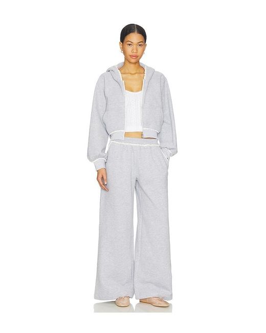 Lovers + Friends White Juliana Pant