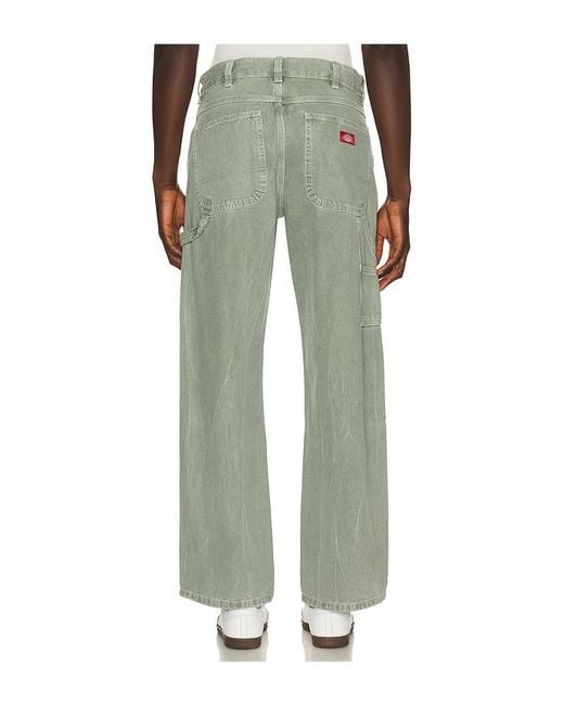 Dickies Green 1993 Loose Straight Carpenter Jean for men