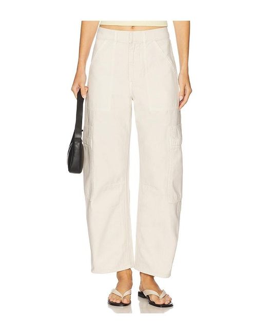 Citizens of Humanity White Cargohose Marcelle