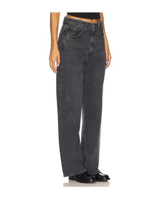 Agolde Black Low Curve Jeans