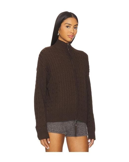 Jersey Bea Cable Knit En Color Marrón Talla (También En M, S, Xs) Frankie's Bikinis de color Brown