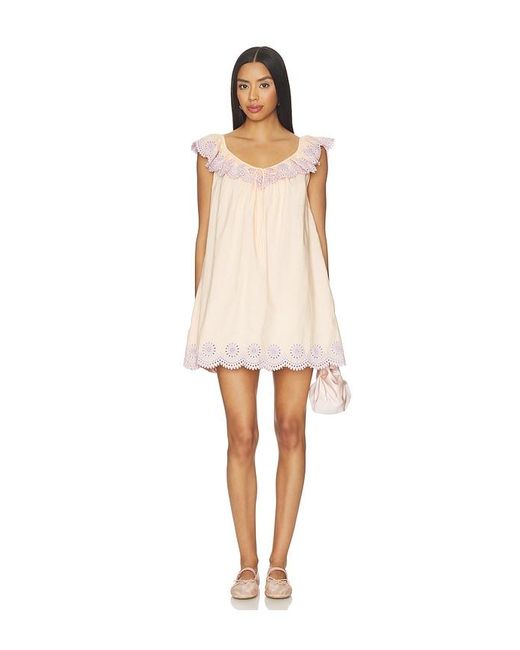 Tularosa Natural Anya Mini Dress