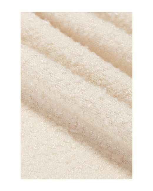 SRG White Tamilore Textured Knit Skirt
