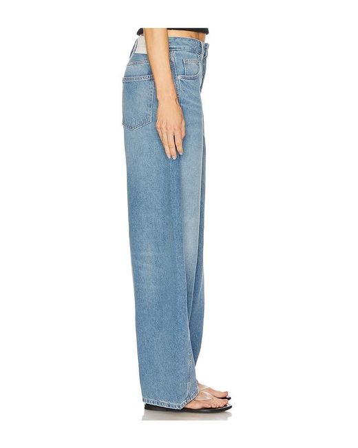 St. Agni Blue Mid Rise Balloon Jeans