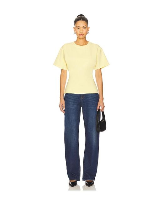 EB DENIM Blue Alida Loose Bowed