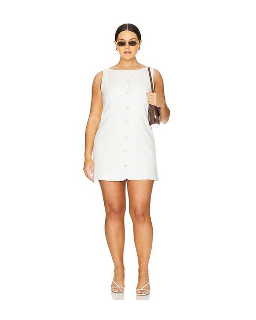 L'academie White 'Academie Leona Mini Dress