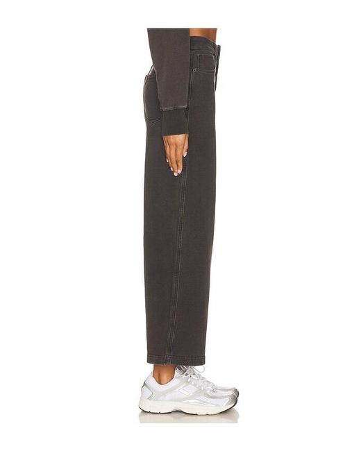 GOOD AMERICAN Black Jeanius Cropped Good Skate