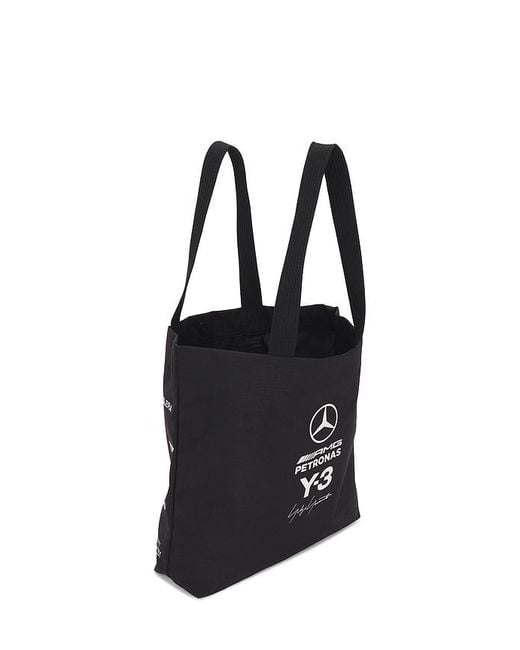 Y-3 Black X Mercedes Tote for men