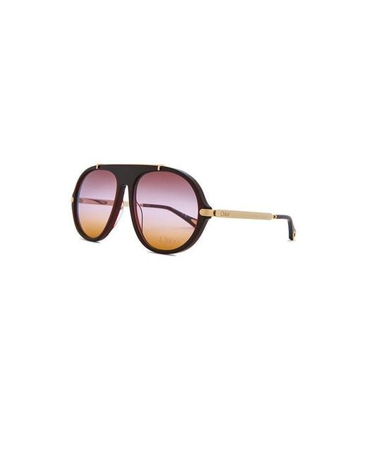 Chloé Multicolor Aly Sunglasses