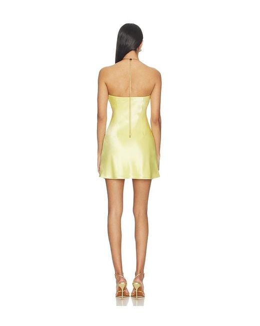 retroféte Yellow Ebba Dress