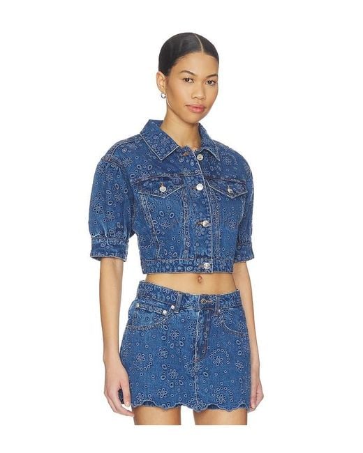 Steve Madden Blue Serafina Jacket