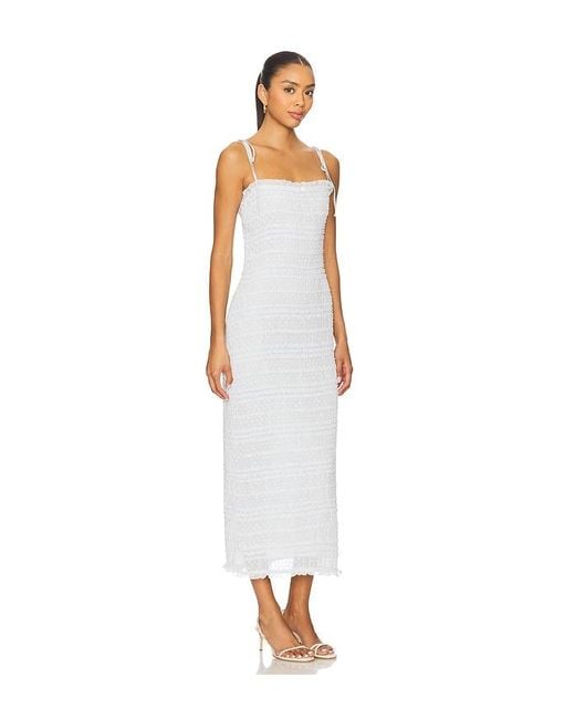 MAJORELLE White Kleid Olivia