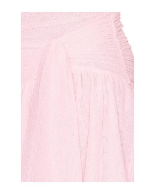 Lovers + Friends Pink Lilah Mini Skirt