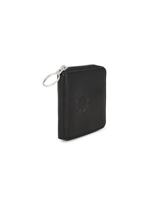 AllSaints Black Arlo Zip Wallet for men