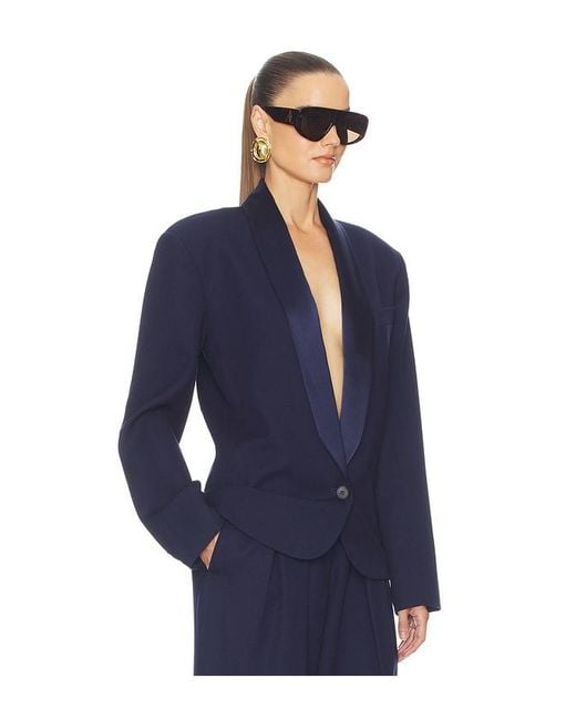 Helsa Blue The Tux Blazer