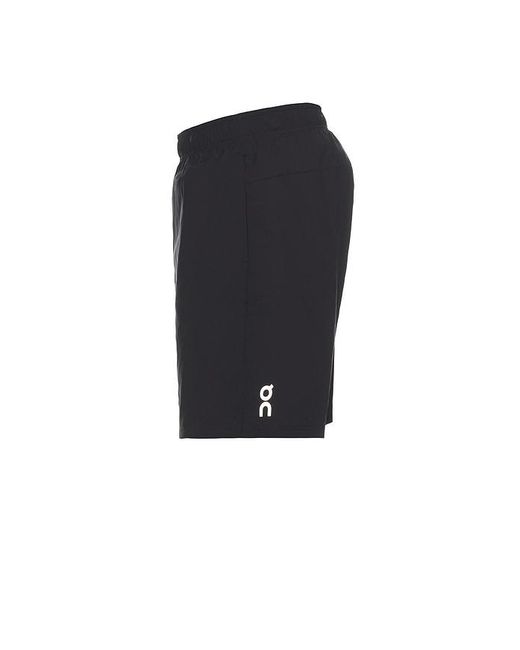 On Shoes Black 7 Core Shorts for men