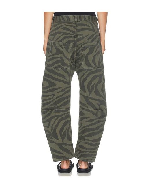 Nili Lotan Green Shon Pant