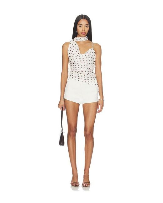 Astr White Adrie Top